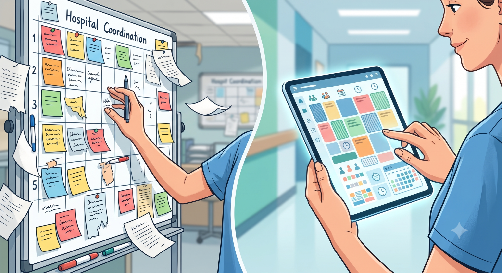 Why Are Hospitals Moving Away from Manual Rostering?